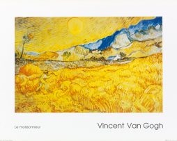 Kunstdruk Vincent Van Gogh - Il Mietitore 70x50cm