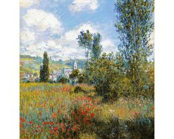 Kunstdruk Claude Monet - Ile Saint-Martin 60x80cm