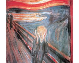 Kunstdruk Edvard Munch - The Scream 50x70cm