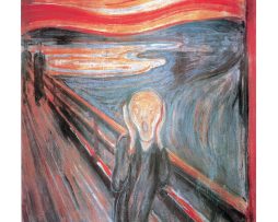 Kunstdruk Edvard Munch - The Scream 60x80cm