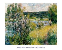 Kunstdruk Auguste Renoir - The Seine at Chatou 80x60cm