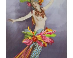 Kunstdruk - Casino de Paris Mlle Florisse 30x40cm