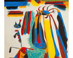 Kunstdruk Joan Miró - Paysan Catalan 60x80cm