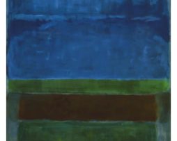 Kunstdruk Mark Rothko Blue, Green and Brown 71x94cm