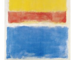 Kunstdruk Mark Rothko - Untitled Yellow-Red and Blue 60x80cm