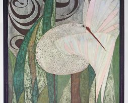 Kunstdruk Beate Rose - Vogel 2 52x62cm
