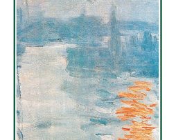 Kunstdruk Claude Monet - Impression 25x70cm