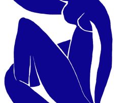 Kunstdruk Henri Matisse - Nu bleu II 60x80cm
