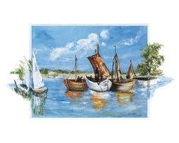 Kunstdruk Katharina Schöttler - Peaceful Scene 30x24cm