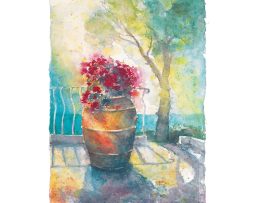 Kunstdruk Ulrich Hartig - Warmes Licht 50x70cm