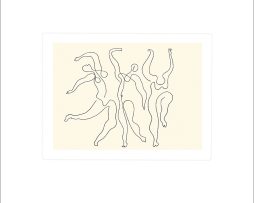 Kunstdruk Pablo Picasso - Trois danseuses, 1924 60x50cm