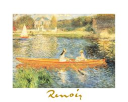 Kunstdruk Auguste Renoir - La Senna ad asnieres 70x50cm