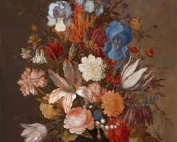 Balthasar van der Ast - Stilleven met bloemen 60x90cm, Rijksmuseum, print op canvas, premium print, oude meester