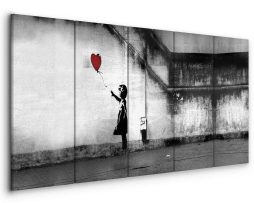 Schilderij - Banksy: Runaway Balloon
