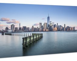 Schilderij - New York City, USA, Skyline, Premium Print, Wanddecoratie