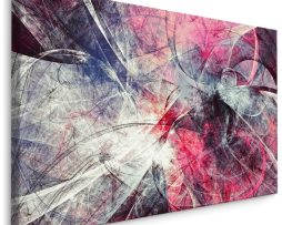 Schilderij - Abstracte Beweging, Premium Print