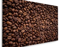 Schilderij - Geroosterde Koffiebonen, 5 maten, Premium Print