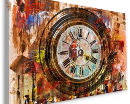 Schilderij - De Tijd die Verstrijkt, 5 maten, Premium Print