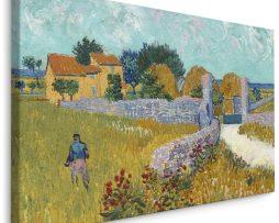 Schilderij - Vincent van Gogh, Boerderij in de Provence (Farmhouse in Provence) Reproductie