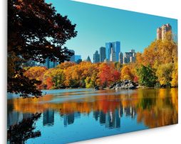 Schilderij - Central Park, New York City, Premium Print