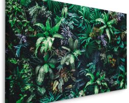 Schilderij - Tuin vol prachtige bladeren, Premium Print