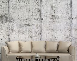 Zelfklevend fotobehang - Betonnen Muur, Urban, Grijs, Premium Print