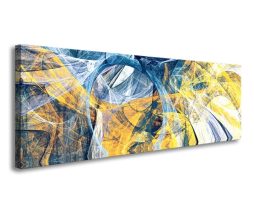 Schilderij - Digitale kunst, 120x40cm. Incl. ophang haakjes