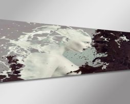 Schilderij - Abstract, 120x40cm. Incl haakjes om op te hangen