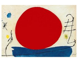 Kunstdruk Joan Miro - Senzo titolo, 1967 80x60cm