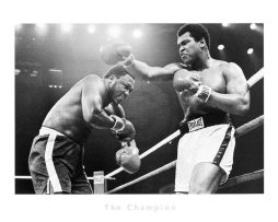 Kunstdruk Edward Lunch - The Champion 80x60cm