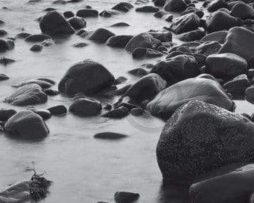 Kunstdruk Adam Burton - Bossington Beach at sunrise 33x95cm