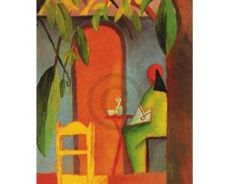 Kunstdruk August Macke - Türkisches Cafe II 24x30cm