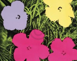 Kunstdruk Andy Warhol - Flowers C. 1964 60x60cm