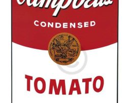 Kunstdruk Andy Warhol - Campbell's Soup I 60x100cm