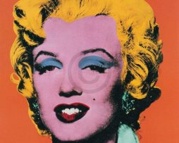 Kunstdruk Andy Warhol - Shot Orange Marilyn 65x71cm