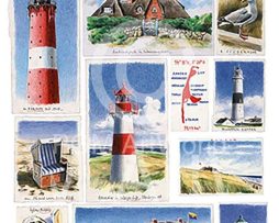 Kunstdruk Andy Airfix - Auf Sylt 50x70cm