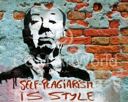 Kunstdruk Edition Street - Self-Plagiarism is style 70x50cm