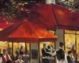 Kunstdruk Brent Heighton - Tribeca Bar 40x80cm