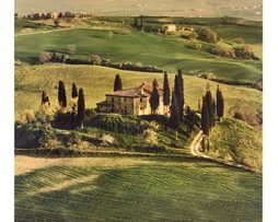 Kunstdruk Elisabeth Carmel - Tuscan Villa 45x50cm