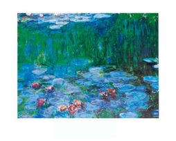 Kunstdruk Claude Monet - Nymphéas 30x24cm