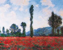 Kunstdruk Claude Monet - Campo di papaveri 100x70cm