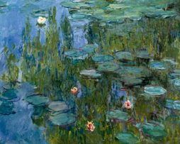 Kunstdruk Claude Monet - Seerosen 29.7x21cm