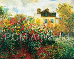 Kunstdruk Claude Monet - The Artist's Garden 100x70cm