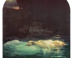 Kunstdruk Hippolyte Paul Delaroche - The Young Martyr 1855 60x80cm