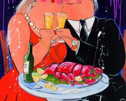 Kunstdruk El van Leersum - True Love 70x70cm