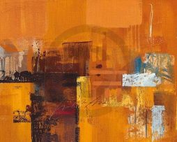 Kunstdruk Francesco Cusumano - Mondo Astratto 138x52cm