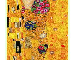 Kunstdruk Gustav Klimt - Acqua Mossa 50x138cm