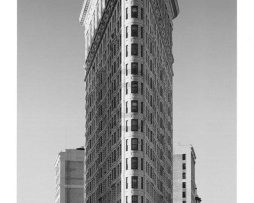 Kunstdruk Henri Silberman - Flatiron Building 50x100cm