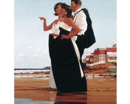 Kunstdruk Jack Vettriano - The Missing Man II 40x50cm