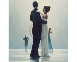 Kunstdruk Jack Vettriano - Dance me to the End of Love 40x50cm